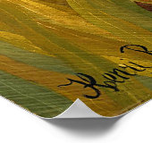 驚いた ポスター (角)