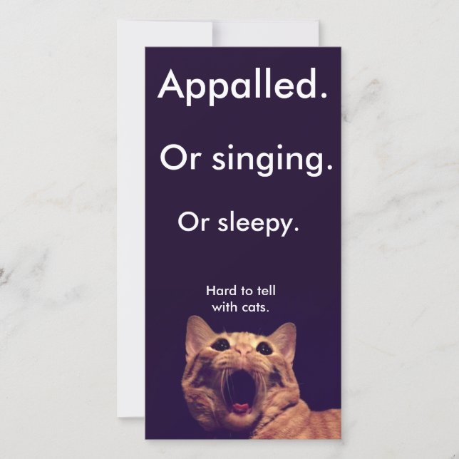 驚いた。多分。 (正面)