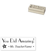 「驚いた!」 教育者フィードバックのゴム印 ラバースタンプ (押印)