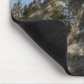 驚いた！- Crepuscular Rays – 日光 マウスパッド (コーナー)