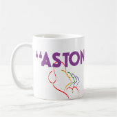 驚いている小さい女性"!" マグ (左)