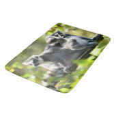 驚おもしろいいたマダガスカルのレムルス バスマット (アングル)