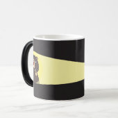 驚かされたくま夜発見 モーフィングマグカップ (正面左)