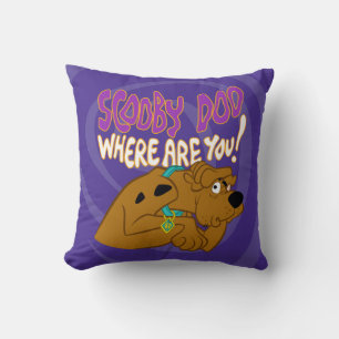 驚かされたScooby-Doo クッション