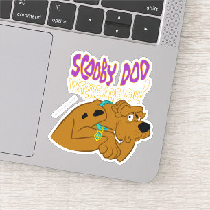 驚かされたScooby-Doo シール
