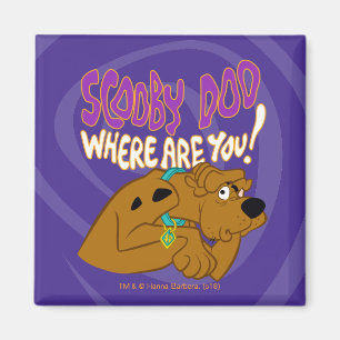 驚かされたScooby-Doo マグネット