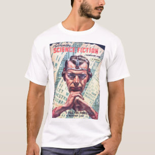 驚かすv046 n06 (1951-02-Street&Smith)の_Pulp Ar Tシャツ