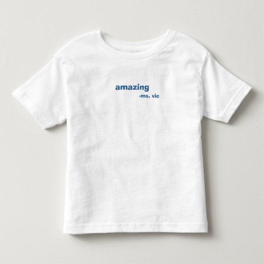 驚かせます、-氏。 ビック トドラーTシャツ (正面)