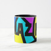 驚かせること-マグ マグカップ (中央)