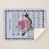 驚かせるGRACE* シェルパブランケット (正面(横))