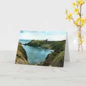 驚かせるStonehaven、スコットランド カード (黄色い花)