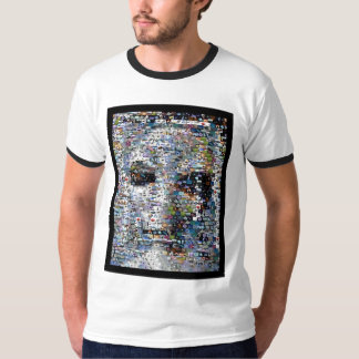 驚かせるUFOのモンタージュ Tシャツ