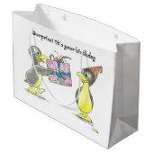 驚きそれはあなたの誕生日です ラージペーパーバッグ (裏面アングル)