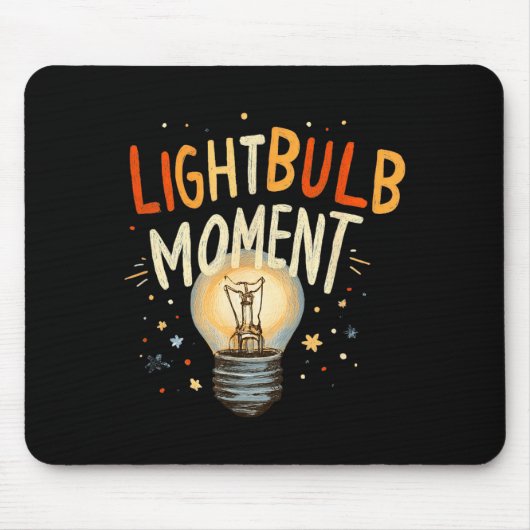 驚きのインスピレーション マウスパッド (正面)