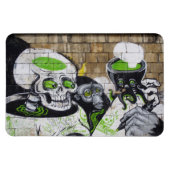 驚きのスカル マグネット (横)