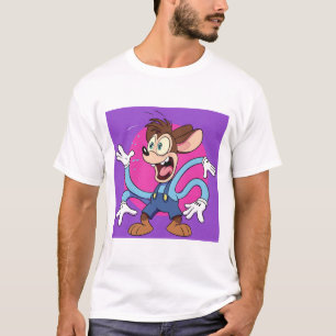 驚きのストレッチ：ゴムホースの反応 Tシャツ