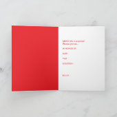 驚きのパーティの招待状 招待状 (内部)