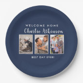 驚きのパーティー写真プレート ペーパープレート (正面)