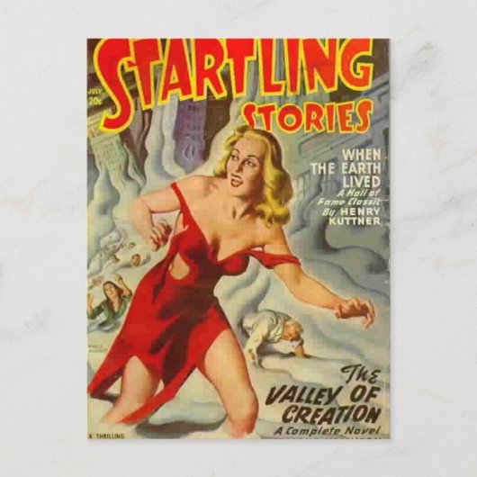 驚きの吹雪 ポストカード (正面)