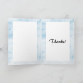 驚きの姿スケートで滑るコーチサンキューカード カード (内部)