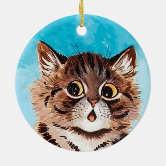 驚きの子猫・アートバイルイ・ワイン・オーナメント セラミックオーナメント (裏面)