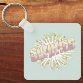 驚きの擬音語の爆発 キーホルダー (正面)