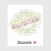 驚きの擬音語の爆発 シール (シート)