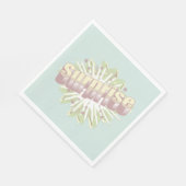 驚きの擬音語の爆発 スタンダードランチョンナプキン (角)