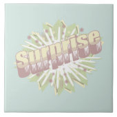 驚きの擬音語の爆発 タイル (正面)