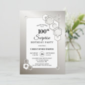 驚きの第100回幾何学銀の誕生日パーティー 招待状 (スタンド正面)