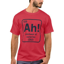 驚きの要素 面白 Tシャツ
