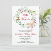 驚きの40th Rubyの結婚記念日パーティー 招待状 (スタンド正面)