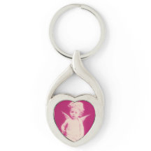 驚きのCherubハートキーチェーン
