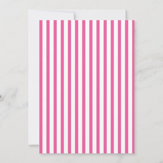 驚きキャンデーのカップケーキの誕生日の招待状 招待状 (裏面)