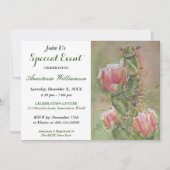 驚きパーティーイベント招待状 招待状 (正面)