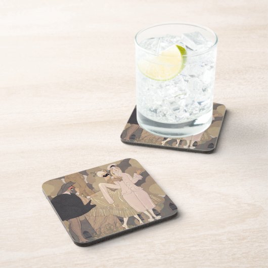 驚き(w/c紙で) コースター (右側)