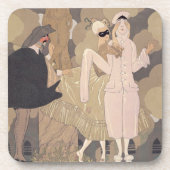 驚き(w/c紙で) コースター (正面)