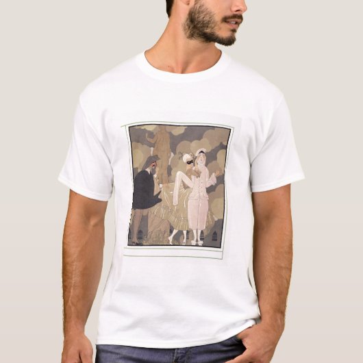 驚き(w/c紙で) tシャツ (正面)