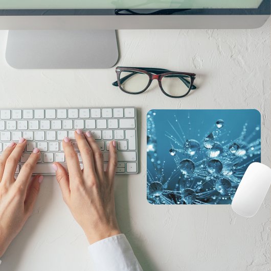 驚くべきウォータードロップマウスパッド マウスパッド