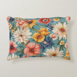 驚くべきエレガント優しい夏の花 アクセントクッション