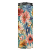 驚くべきエレガント優しい夏の花 タンブラー (裏面)