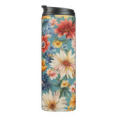 驚くべきエレガント優しい夏の花 タンブラー (回転右)