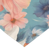 驚くべきエレガント優しい夏の花 テーブルクロス (アングル)