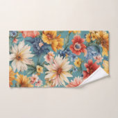 驚くべきエレガント優しい夏の花 バスタオルセット (ハンドタオル)