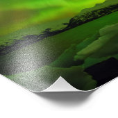 驚くべきオーロラ フォトプリント            (角)