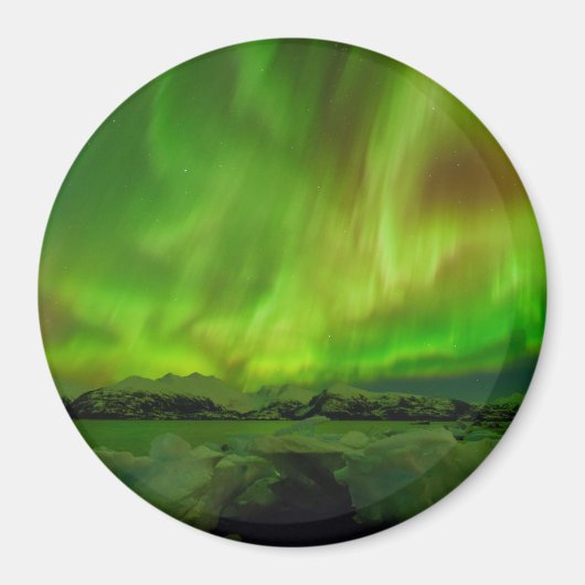 驚くべきオーロラ マグネット (正面)