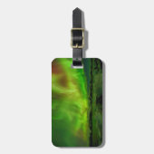 驚くべきオーロラ ラゲッジタグ (正面縦)