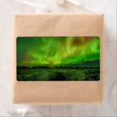 驚くべきオーロラ ラベル (インサイチュ)