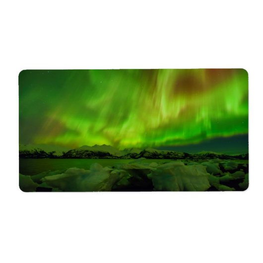 驚くべきオーロラ ラベル (正面)