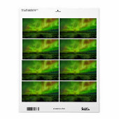 驚くべきオーロラ ラベル (フルシート)